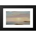 thumbnail image 2 of John Frederick Kensett 14x10 Black Modern Framed Museum Art Print Titled - Sunset (1872), 2 of 5