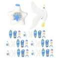 thumbnail image 1 of 30 Pcs Épingles à Pousser à Thème Océan Multi-Usage Pinces à Pouce en Résine Pinces à Pouce Carte, 1 of 9