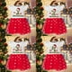 thumbnail image 1 of Mi primer, segundo, tercer y cuarto vestido con estampado navideño para niña pequeña, vestido con forma de pastel, vestidos de tutú para niña, atuendo de fiesta de princesa pequeña, falda, 1 of 5