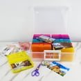 thumbnail image 4 of WRVCSS  Colorful 4" x 6" Photo Organizers and Photo Storage Box with Handle, 16 Inner Photo Cases, Portable Picture Organizers & Photo Storage Containers, 4 of 6