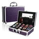 thumbnail image 2 of Estuche de maquillaje CHARMCODE Beauty Train con set de maquillaje, color morado, 2 of 9