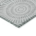 thumbnail image 4 of Addison Rugs Chantille Indoor/Outdoor Transitional Circles Gray Washable Rectangle Rug, 3' x 5', 4 of 6