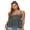 Green, variant on LMLYSoH Women's Babydoll Tank Tops Stylish Lace Trim Solid Color Loose Hem Square Neck Spaghetti Strap Sleeveless Camisoles