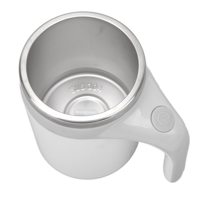 Taza de café agitadora, taza agitadora de acero inoxidable, taza agitadora hecha a mano por expertos