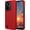 Red, variant on For Cloud Mobile Stratus C8 Prime MC8B654B Shockproof Hybrid Cell Phone Cover Case - Texturized Dotted Purple