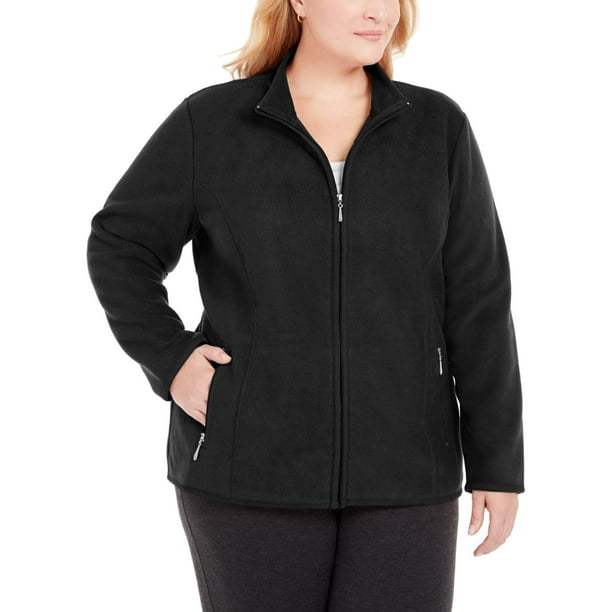 Karen Scott Karen Scott Sport Womens Plus Zeroproof Fleece