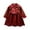 Rose Gold, variant on KAUOD Toddler Girls Lace Embroidery Chinese Jackets Cute Graphic Fleece Warm 𝗧ang Coats Kids Long Sleeve Traditional Tops