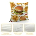 thumbnail image 4 of RUIYC Fries Cushion Cover Giant Beach Pillowcase Fun Creative Throw Pillow Cover, 4 of 5