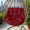 thumbnail image 4 of Qiweii Swing Egg Chair Cushion Thickened Hanging Basket Seat Cushion Washable Hammock Chair Cushion Outdoor Patio Hanging Chair (Only Cushion), 4 of 7