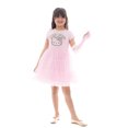 thumbnail image 6 of Hello Kitty Girls Graphic Tiered Tutu Dress, Sizes 4-12, 6 of 11