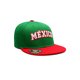 thumbnail image 1 of Knite Gorra Mexico Classic Snapback Tricolor Bordado Alto Relieve World Cup, 1 of 5