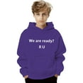 thumbnail image 4 of Boys Graphic Print Hooded Sweatshirt, Soft Long Sleeve Pullover Casual Jacket for Kids Youth Size 6-18, 4 of 4