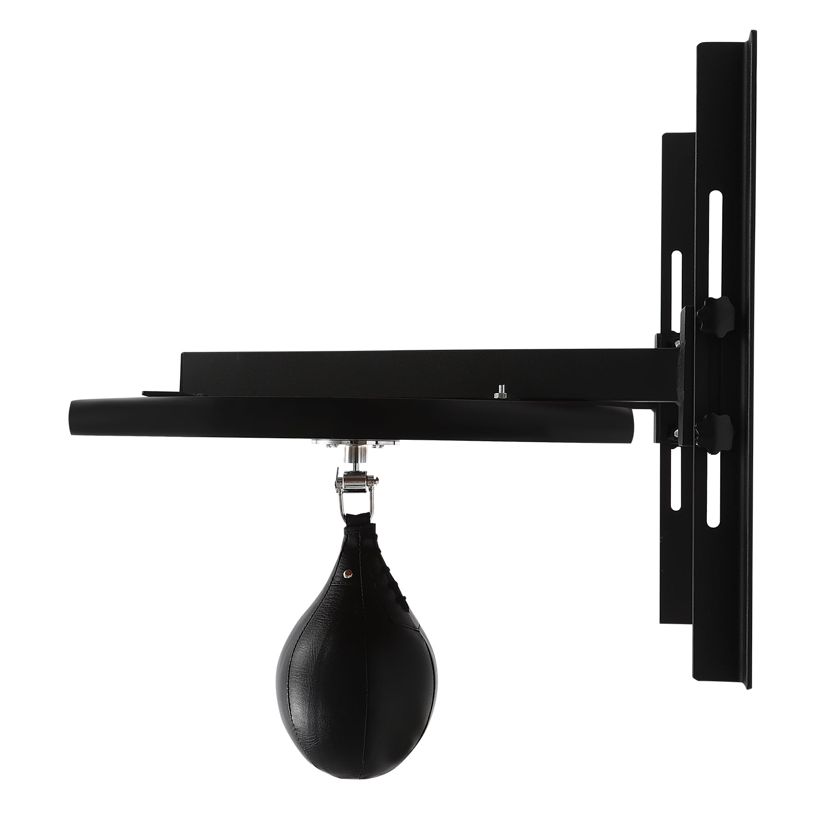 23.6" Speed Bag Platform Kit, Wall-mounted Speed Bag Platform Heavy Duty Boxing Training Equipment with Punching Ball for Men & Women