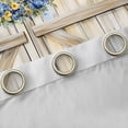 thumbnail image 4 of Homewish Rustic Farmhouse Teens Curtains Pack of 2 (42x84 Each), Blue Yellow Flower Floral Curtains Blackout, Old Barnn Door Bedroom Curtains, Black Out Curtains Bedroom Decor, 4 of 6
