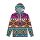 thumbnail image 2 of Sudadera con capucha con estampado tribal azteca antiguo para hombres y mujeres, sudadera con capucha colorida con estampado 3D informal de calle, jersey de manga larga, 2 of 5