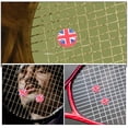 thumbnail image 3 of HEALEEP Silicone Tennis Racket Dampener 5Pcs Set for Shock Absorption and Vibration Reduction Flag Shaped, 3 of 7