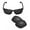 Black - Mr. Shield Polarized, variant on Walleva Black Mr. Shield Polarized Replacement Lenses for Oakley Holbrook Sunglasses