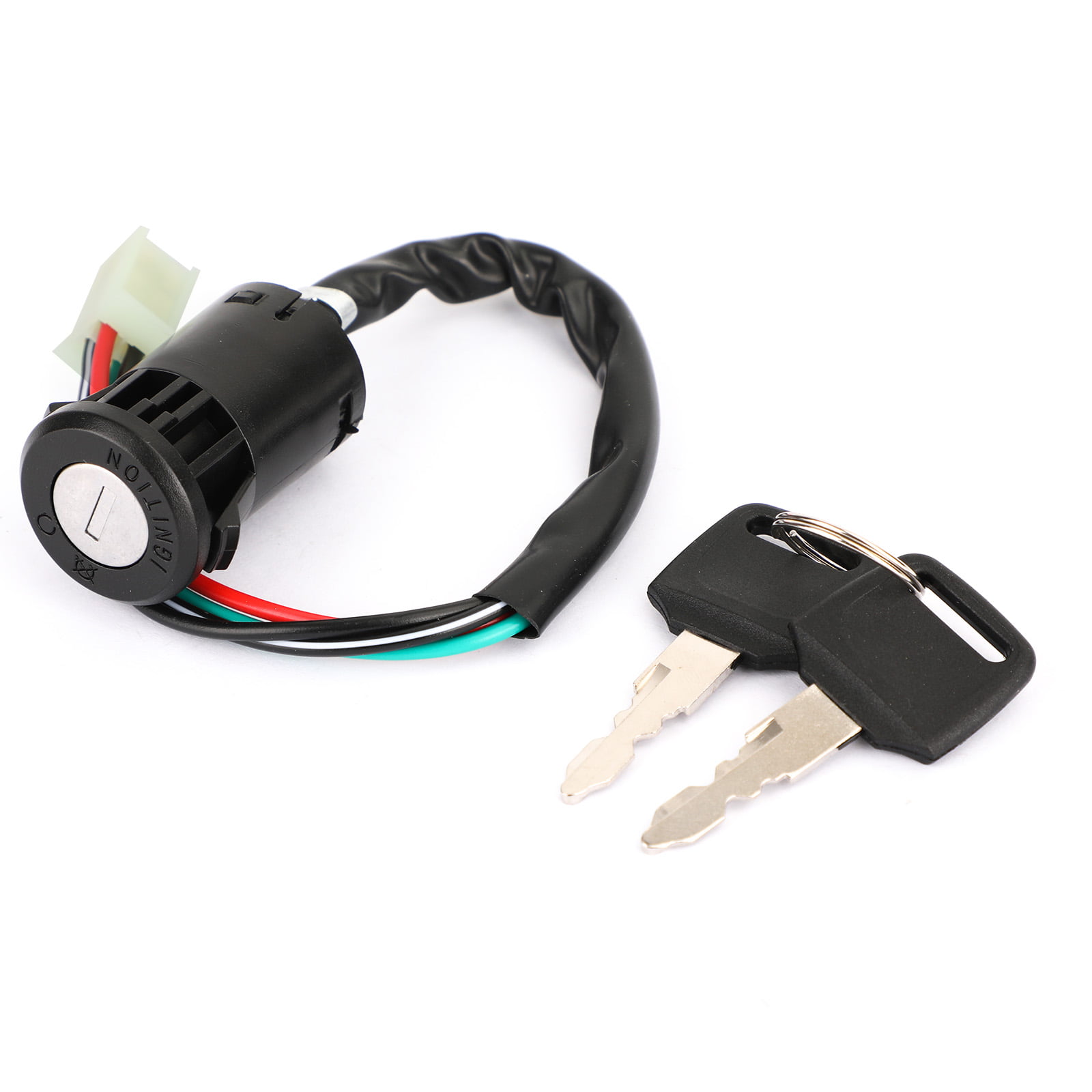 4 Wire Ignition Key Switch Chinese Dirt Bike ATV Scooter Buggy Go Kart 4 Wheeler 