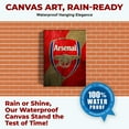 thumbnail image 4 of Arsenal Canvas Wall Art by Mavis Print- 12x16 inches Football Wall Decor | UV & Water Resistant HD Printed & Wooden framed Wall Art | Modern Wall Decor for Gift | Made in USA, 4 of 5