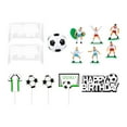 thumbnail image 3 of Adornos para tartas de fútbol, ​​adornos para cupcakes, juguetes decorativos, decoraciones para tartas de fútbol Estilo D, 3 of 9