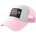 thumbnail image 1 of Save America Again Mesh Back Trucker Cap Baseball Cap, 1 of 8