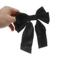 thumbnail image 5 of Unique Bargains 1 Pc Bow Duckbill Hair Clips Hairdo Clip Black, 5 of 5