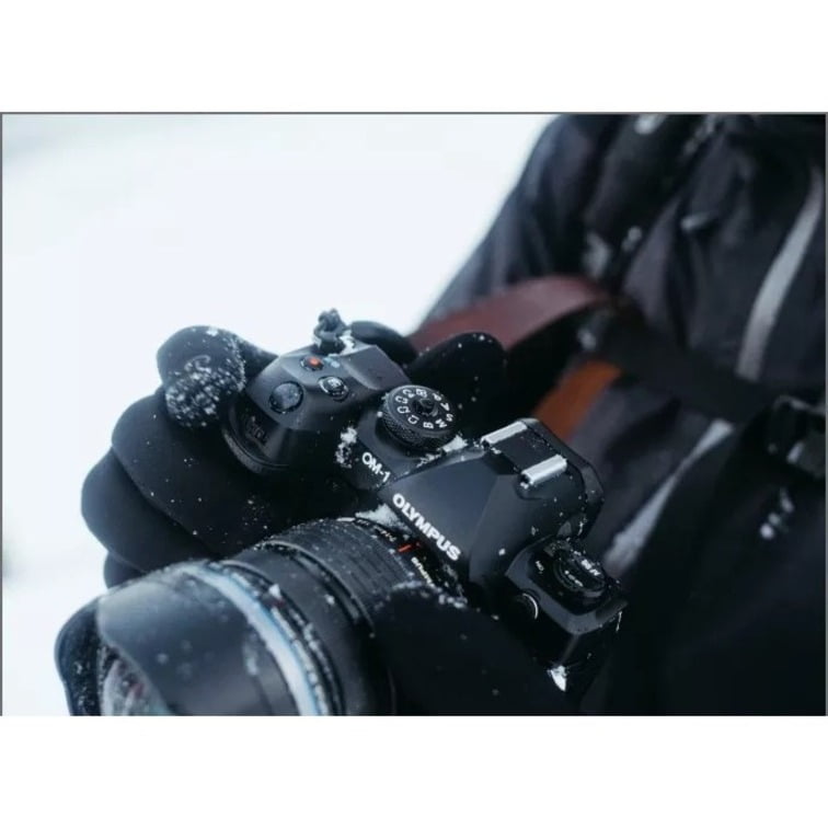 Olympus OM SYSTEM OM-1 20.4MP Mirrorless Camera with Lens, Digital