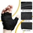 thumbnail image 3 of ROCKBROS Mountain Bike Half Finger Gloves for Mens Cycling Glove Touch Screen Anti-Slip MTB Road Biking Gloves Breathable Bicycle Gloves for Outdoor Sports, 3 of 5