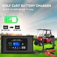 thumbnail image 6 of Golf cart Battery Charger, 48V 13A and 36V 18A Trickle Battery Charger,48 Volt cart Golf Charger,for 48 Volt Club Golf Car,Lithium,LiFePO4,Lead-Acid AGM/Gel/SLA..Battery Charger,3 Pin Round Plug, 6 of 6