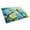 Daffodils 1561, variant on Lilies in Watercolor Glass Cutting Board Large 12 in x 15 in