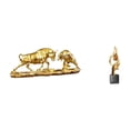 thumbnail image 1 of Escultura moderna de Feng Shui, figura de resina abstracta, estatua decorativa para escritorio, oficina, mesa de centro o como regalo de cumpleañ, 1 of 8
