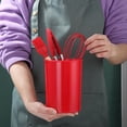 thumbnail image 2 of ReaNea Silicone Kitchen Utensils Set 38 Pieces and Utensil Holder (Red), 2 of 10