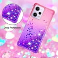 thumbnail image 4 of Funda para Xiaomi Redmi Note 12 Pro 5G Transparente con Brillos Carcasa Protectora Antigolpes con Glitter Brillante, 4 of 5
