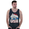thumbnail image 4 of Street Fighter American Guile USA Tank Top Sleeveless Tee Men Brisco Brands X, 4 of 6