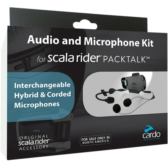 Cardo Systems Packtalk Audio and Microphone Kit SRAK0033