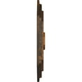 thumbnail image 4 of Ekena Millwork 25 1/4"W x 17 1/4"H x 1 3/4"P Felix Ceiling Medallion, Hand-Painted Rust, 4 of 5