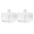 thumbnail image 1 of Storage Box Acrylic Square Canister for Storage Use 6Pcs Set, 1 of 5