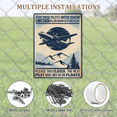 thumbnail image 5 of Minimalist Indoor Wall Decor Focused On For Those Pilots With Short Low Manifold Pressure 12X16 Inch Metal Sign Home Office Wall Decor Retro Home Wall Decor Accent Indoor Decorative Wall Art, 5 of 8