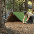 thumbnail image 2 of Arcturus XL Survival Tarp - Insulated Reflective Thermal Camping Tarp - 8.5 ft x 12 ft, Olive Green, 2 of 7