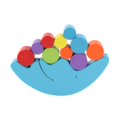 thumbnail image 3 of Children Wooden Wooden Building Blocks Stack Toy Stacking Game Balance Game, 3 of 5