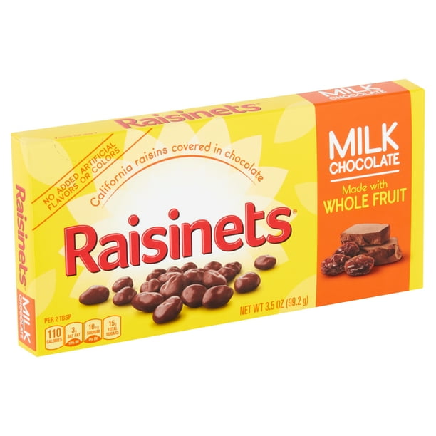 California Raisins Covered in Milk Chocolate, 3.5 oz