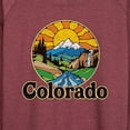 thumbnail image 3 of Instant Message - Groovy Colorado  - Women's Lightweight French Terry Long Sleeve Shirt, 3 of 6