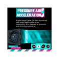 thumbnail image 3 of Cooler Master Mobius 120 OC - 4.72" Maximum Fan Diameter - 1 x Fan(s) - 88.10 CFM Maximum Airflow - 3200 rpm - Dual Ball Bearing - 4-Pin PWM - Case, PC - 22.8 Year Life, 3 of 5