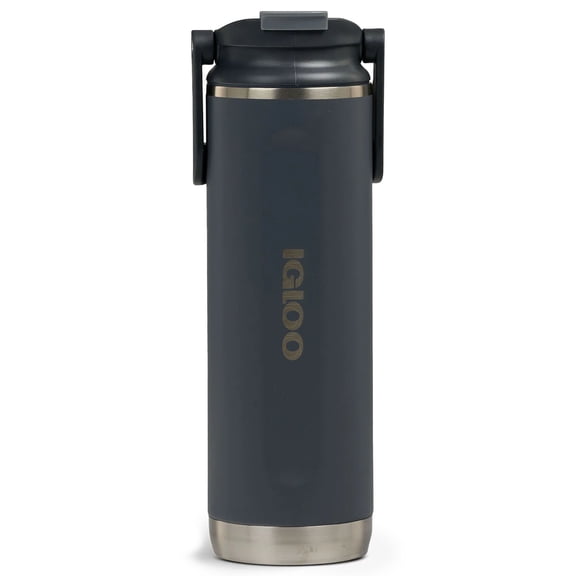 Igloo 20 Oz Flip & Sip Tumbler, Double Wall Stainless Steel Drinkware