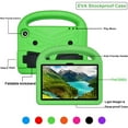 thumbnail image 2 of All-New for Amazon Fire 7 Tablet Case for Kids (12th Generation, 2022 Release) - Lightweight Shockproof Kid-Friendly Cover with Handle & Kickstand for Kindle Fire 7 Kids Tablet - Green, 2 of 7