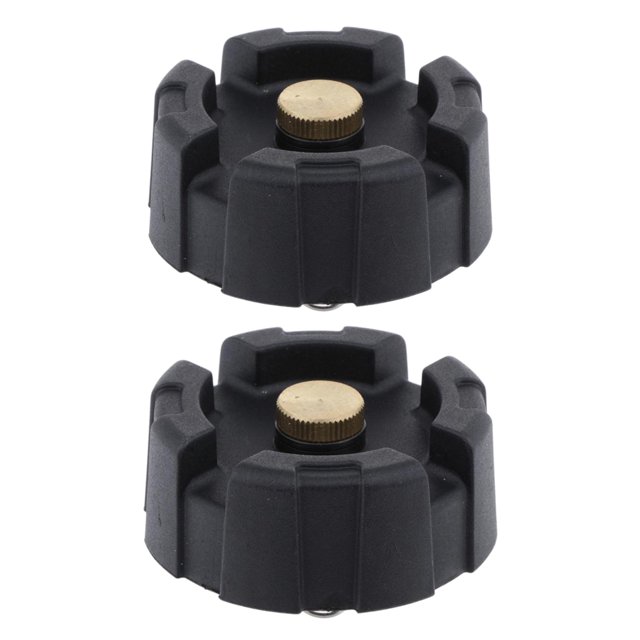 2x Motor Fueraborda Tapa Del Tanque de Combustible Cubierta de Plástico Negro 12L 24L Barco Marino Sunnimix Tapón de gasolina para barcos marinos nuevo