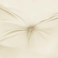 thumbnail image 3 of Juego de 2 cojines para silla de exterior Benzara, color crema, 50 x 50 x 7 cm, 3 of 5