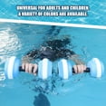 MIGAINO 2Pcs Water Dumbbell Kids Adults EVA Foam Pool Weight Water Aerobic Weight Loss Floating
