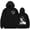 black, variant on Madison Beer merch The Locket Tour  2026 Hooded Drawstring Pocket Sweatshirt Men/women  music fans outfits