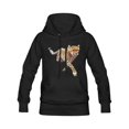 thumbnail image 4 of Hanmun Animal Ultimate Men Heavy Blend Hooded Sweatshirt Cotton Drawstring Long Sleeve Casual Fashion, 4 of 5